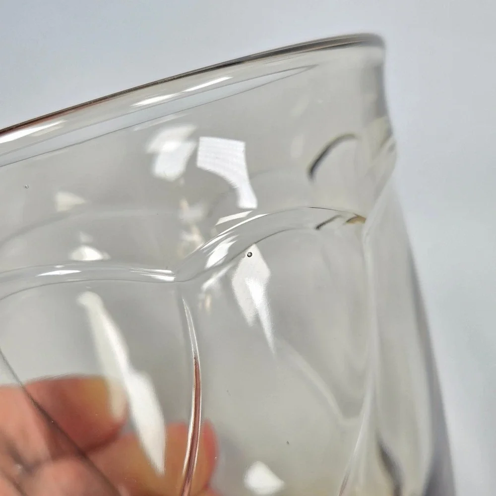 4 Vintage Noritake Sweet Swirl Double Old Fashioned DOF Brown Smoke Glasses EUC‎
